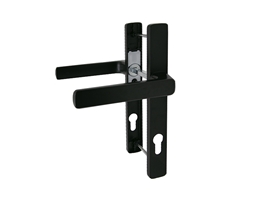 Гарнитур дверной нажимной Stroxx GL 92-28 мм, черный RAL9005