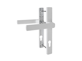 Гарнитур дверной нажимной Stroxx GL 92-28 мм, белый RAL9016