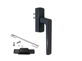Ручка оконная GL U-адаптер 84 мм антрацит RAL7024 STROXX