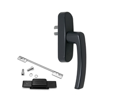 Ручка оконная R U-адаптер 98/104 мм антрацит RAL7024 STROXX