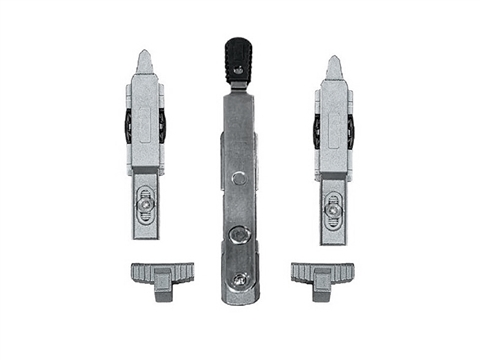 Комплект стороны запирания штульповой створки с ручкой STROXX