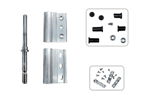 Петля дверная Stroxx 2-х секционная клеммная регулируемая 120 кг неокрашенная