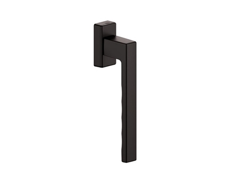 Ручка оконная удлиненная Toulon Secustik VarioFit коричневая RAL8019 STROXX