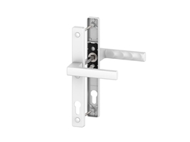 Гарнитур нажимной Toulon под цилиндр белый RAL9016 STROXX