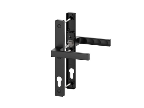 Гарнитур нажимной Toulon под цилиндр черный RAL9005 STROXX