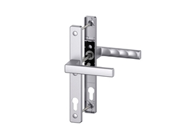 Гарнитур нажимной Toulon под цилиндр серебро RAL9006 STROXX