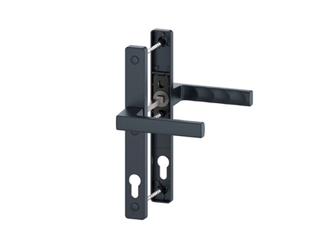 Гарнитур нажимной Toulon под цилиндр антрацит RAL7024 STROXX