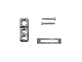 Планка ответная для шпингалета алюминиевых дверей верхняя STROXX