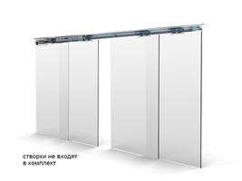 Привод раздвижной двери комплект ML500 без створок. 4200*115 мм STROXX