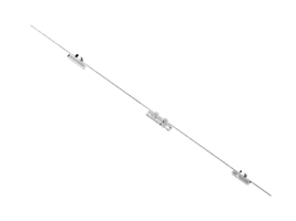 Замок многозапорный штырь и крюк антипаника ST002A U6-24-35-92-8-HB-LR ES 1860-2400 мм STROXX