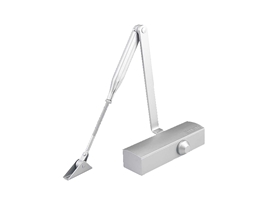 Доводчик STROXX TS1500 EN-3 40-60 кг 950 мм с рычагом серебро